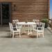 POLYWOOD Canyon 5-Piece Round Farmhouse Dining Set