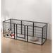 AOOLIVE 8 Panels Heavy Duty Metal Playpen w/ Door, dog Fence Pet Exercise Pen For Outdoor, Indoor | 39.37" H x 52.36" W x 52.36" D | Wayfair