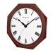 Bulova Solid Wood Wall Clock | Wayfair C4340