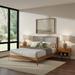 Corrigan Studio® Makynsie Collection 3 Piece Bedroom Set Upholstered, Solid Wood in Brown | 45 H x 65 W x 84 D in | Wayfair
