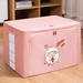 Rebrilliant Oxford Cloth Storage Fabric Box Fabric in Pink | 12.99 H x 19.68 W x 15.74 D in | Wayfair 581794F8CF524F79A6923026B1859453