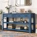 Red Barrel Studio® Swampscott Accent Chest Wood in Blue | 32 H x 62.2 W x 13.8 D in | Wayfair 2C4410239EE74674AA95DB00D9ECFAD7