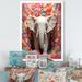 Dakota Fields Elephant Dreams In Colors I On Canvas Print Metal in Gray/Pink | 32 H x 16 W x 1 D in | Wayfair CE1D2D9F8F964333A7FAF4AA22DAC2D4