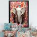 Dakota Fields Elephant Dreams In Colors I On Canvas Print Metal in Gray/Pink | 32 H x 16 W x 1 D in | Wayfair A26BFA162A974FCB9666B1F10FEB8FC8