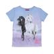 - T-Shirt Miss Melody - Black Angel & Miss Melody In Serenity Blue, Gr.116