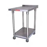 Saniserv MS163018SX 18" x 30" Stationary Equipment Stand for Soft Serve Machines, Undershelf, Stainless Steel