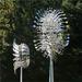 1pc Magical Kinetic Metal Windmill Spinner Wind Powered Catchers, Creative Patio Garden Lawn Outdoor Courtyard Decoration Unique Wind Collectors