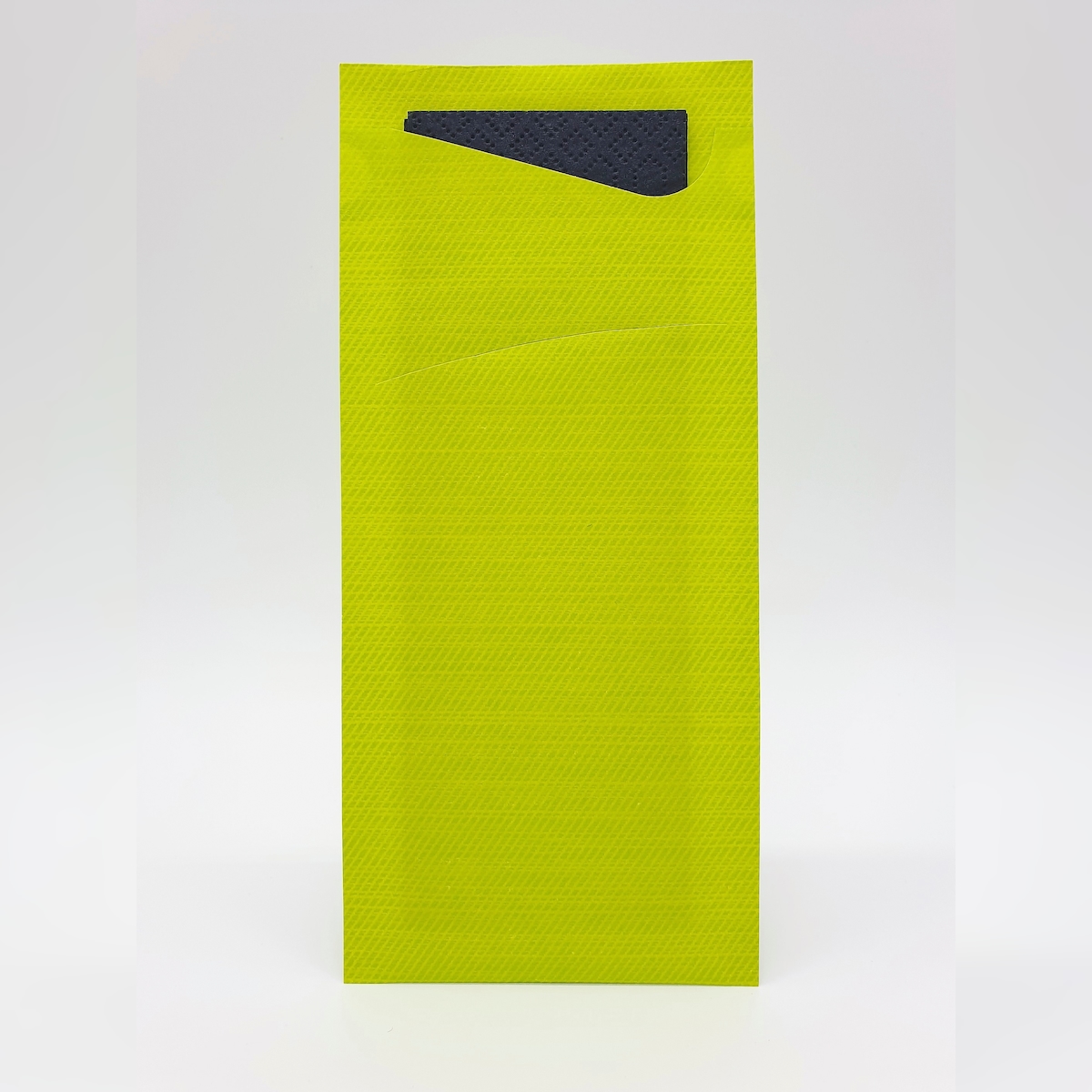 Duni Bestecktasche Sacchetto® Tissue 8,5 x 19 cm Kiwi, 500 Stk/Krt (5 x 100 Stk) Image