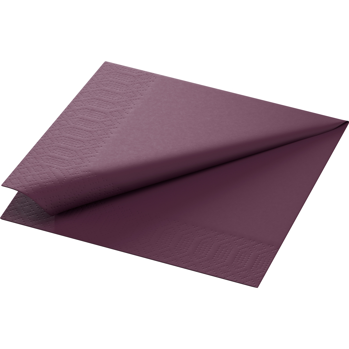 Duni Tissue-Serviette 33 x 33 cm Plum 3-lagig, 1000 Stk/Krt (4 x 250 Stk) Image