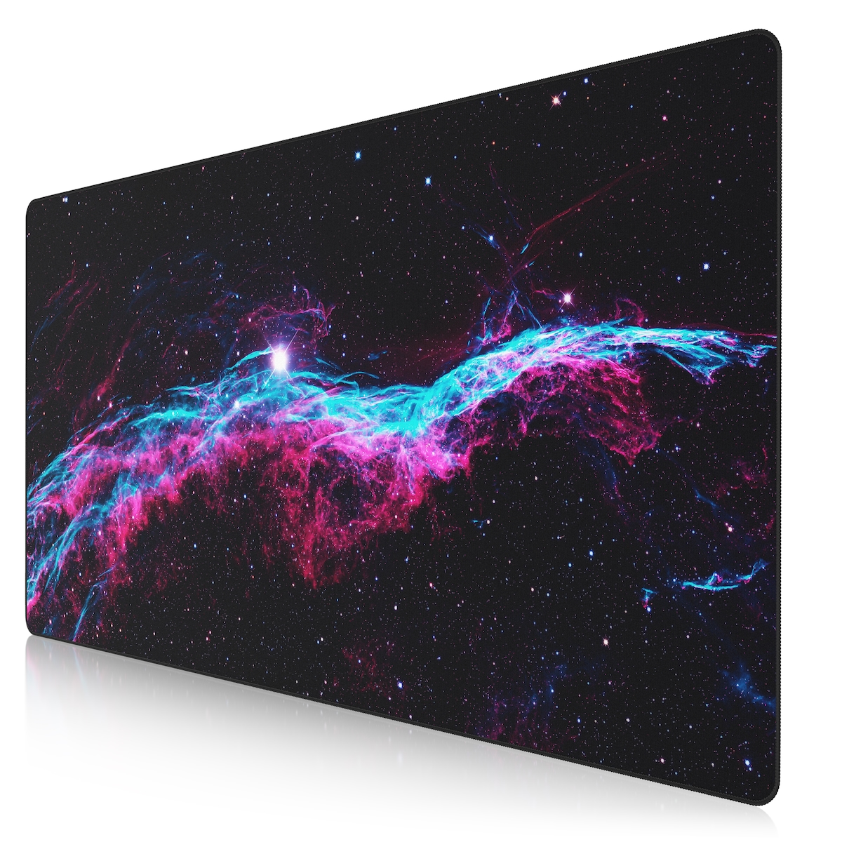 Titanwolf Gaming Mauspad, XXXL Speed Mousepad 1200 x 600 mm, Geschwindigkeit & Präzision, Galaxie Speed Image
