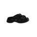 Reike Nen Sandals: Black Solid Shoes - Women's Size 37 - Round Toe