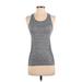 Nike Active Tank Top: Gray Activewear - Women's Size X-Small