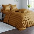 Housse de couette 240x220 marron caramel en coton