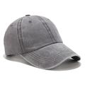 solido primavera estate berretto da baseball da donna coda di cavallo berretto da baseball moda cappelli da uomo berretto da baseball in cotone outdoor semplice vintag visiera berretto casual