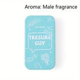 Portable Case Solid Perfume Fragrances Women Men Solid Balm Mild Long Lasting Aroma Deodorant Fragrance Body Antiperspirant