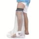 1 pc imperméable à l'eau jambe pied moulé couverture douche bain adulte, réutilisable étanche joint moulé douche couverture jambe pour garder au sec, bandage moulé jambe pied cheville, pas sur la peau