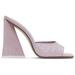 Pink Leather Devon Heeled Sandals