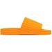 Orange Rubber Slides