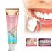 Niacinamide Whitening Toothpaste to remove yellowing and stains periodontal care peach icy mint flavor two-color toothpaste 100g - Nicotinamide Whitening Toothpaste Cleaning Fresh Breath