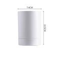 1pc pâte sans trace tasse étagère murale brosse à dents porte-gobelet toilette gargarisme tasse support de rangement sans poinçon lavage tasse organisateur caddy