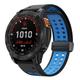 Quickfit 22 mm 26 mm Silikon-Smartwatch-Armband für Garmin Fenix 7 x 7 Solar/6 x 6 Pro 5 5 x Plus 3 3 Std./Epix