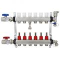 Rifeng 6-branch Stainless Steel Radiant Heat Manifold Set w/ 1/2 PEX adapters