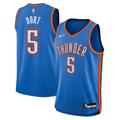 "Maillot Swingman Nike Icon Edition Oklahoma City Thunder - Bleu - Luguentz Dort - Jeunes - unisexe Taille: L (14/16)"