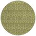 Addison Rugs Chantille ACN572 Green 8 x 8 Indoor Outdoor Area Rug Easy Clean Machine Washable Non Shedding Bedroom Living Room Dining Room Kitchen Patio Rug