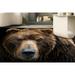 Animal Rug Bridesmaid Gift Rug Wild Animal Rug Modern Rug Cool Rug Brown Bear Rugs Easy to Clean Rug Loft Rug Saloon Rugs Brown Rug 3.3 x9.2 - 100x280 cm