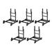 5 Pcs Display Shelves Arts Crafts Easels Plate Holder Multipurpose Stand Light Board Decorate Plastic