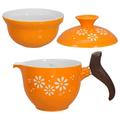 Tea Pots for Loose Ceramic Teapot Filter Maker Coffeify Coffee Porcelain Travel Wood