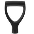 Triangle Handle Plastic Shovel Grip Spades Forks Handles Snow Replacement Snowplow Black End Component