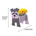Dog Flower Pot Planter Cute PVC Herb Garden Dog Flower Pot Indoor/Outdoor Plant Dog Flower Pot Pet Flower Pot Great Gift For Pet Lovers holiday gifts festival