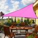 Floleo Triangle Sun Shade Sail 13 x13 x13 UV Block Canopy Outdoor Patio Lawn Garden Swimming Sunshade Easy Install & Durable