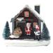 Snow House Decoration Light Decorations for Home Xmas Party Ornament Chic Miniature Resin Christmas