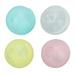 4Pcs Light Up Beach Balls Reusable LED Glow in the Dark Pool Ball Floating Inflatable Beach Pool Toy Outdoor Indoor Halloween Christmas Party Decoration