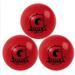 MyLec G-Force Street Hockey Balls Less-Bounce Street Hockey Balls Liquid Filled Perfect for Play at >75 Degrees F Durable Construction Roller Hockey Ball for Indoor/ Outdoor Play (Red Pack of 3)