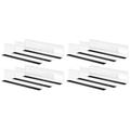 12 Pcs Racking Shelving Magnets Strips Storage+shelves Shelf Separator L Shaped Organizers Shelf Divider Magnetic Partition Plate The Pet