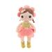 Flower Fairy Plush Doll Garden Fairy Doll Soft Stuffed Toy Cute Cartoon Throw Pillows Home Office Ornaments Kids Girls Tooddler Birthday Gift