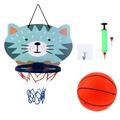 Childrens Toys Cartoon Wall-mounted Basketball Toy Wall Hanging Basketball Board Basketball Backboard Frame Cartoon Basketball Board Plastic Parent-child