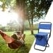 Oneshit Fishing Chair With Storage Bag Outdoor Folding Chair Compact Fishing Stool Portable Camping Stool Backpack Chair With Oxford Cloth For Beach/Outing /Family Camping & Hiking Spring Clearance