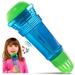 Place Echo Mic for Kids and Toddlers - Battery-Free Magic Karaoke Microphone Voice Amplifying Retro Toy for Singing Speech & Communication Therapy - 10 (Blue & Green)