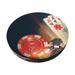 Disketp Casino Poker Chips Stool Covers Round Super Soft Round Bar Stool Cushion Covers Seat Cushion - 12 Inch