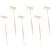 6pcs Portable Sandbox Rakes Crafts Small Sand Garden Rake Tools Delicate Mini Rakes