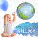 KANY 12 Beach Ball Pool Toys Beach Toys Inflatable Glob E For Beach Swimming Pool Decoration Or Teaching Globe Inflatable Beach Balls For Pool