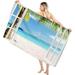 Turtle Beach Towel Oceanic Wildlife Theme Beach Blanket Large Microfiber Shower Bath Towels Yoga Towel Ultra Soft Super Water Absorbent Multi-Purpose Beach Throw