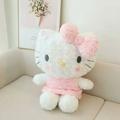 Sanrio Plushies Rose Hello Kitty Plush Toy Hello Kitty Stuffed Anime Hello Kitty Plushies KT Cat Doll Xmas Gifts