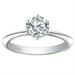 1/2/3/5ct Moissanite Ring 925 Sterling Silver Engagement Wedding Ring For Female Suitable For Banquet Party Official Occasions Anniversary Gift