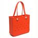 Rubber EVA Beach Tote Bag Large Capacity Waterproof Handbag Portable Storage Bag For Outdoor Travel & Sports
