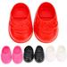 4 Pairs Doll Simulation Sandals Girls Doll Shoes Miniature Sandals Miniature Doll Shoes Tiny Doll Sandals Mini Doll Shoes Mini Doll Costume Toys Plastic Accessories Baby Toddler
